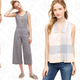 Mora Trousers, $42 | Windward Jumpsuit, $56 | Plaid Midi Tank, $21 | Caye Dress, $49